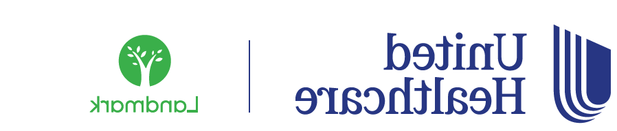 美国医疗保健 & Landmark logo co-branded